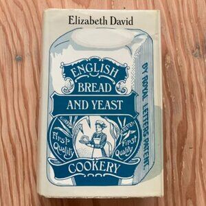 Bread making book bible! English Bread and Yeast Cookery Elizabeth David 1977 ha